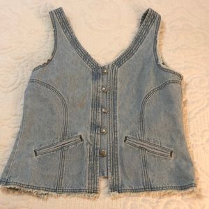 Sexy Denim Vest
